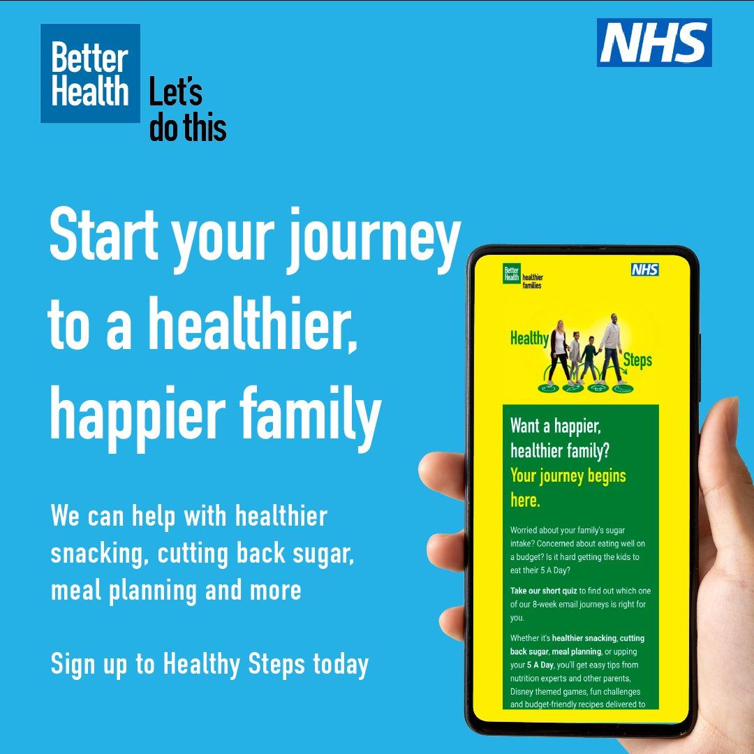 NHS start your journey to a healthier and happier family